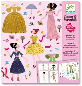 Djeco Paper Dolls Dresses Through the Seasons