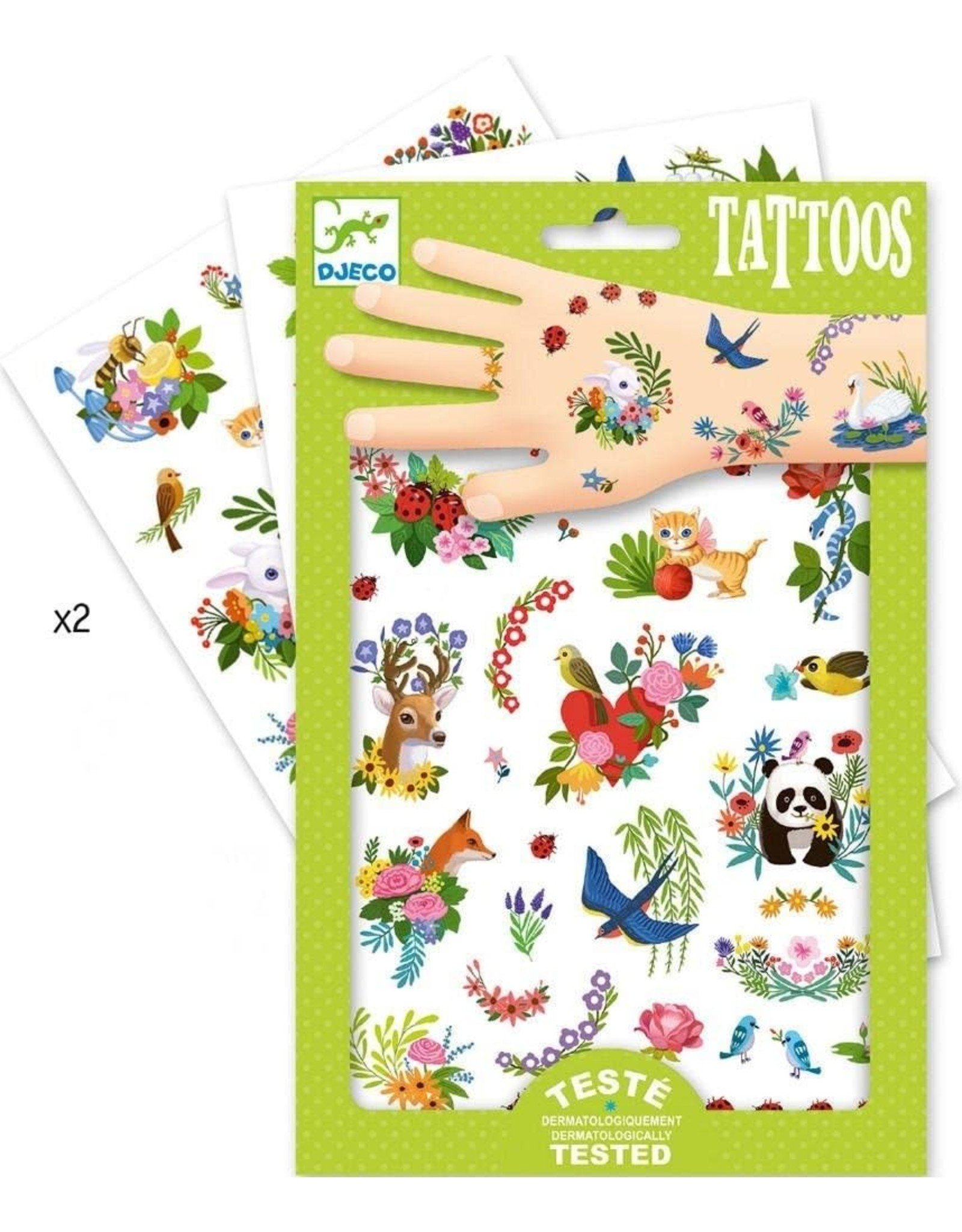 Djeco Tattoos Happy Spring