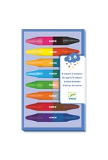 Djeco 8 Twin Crayons