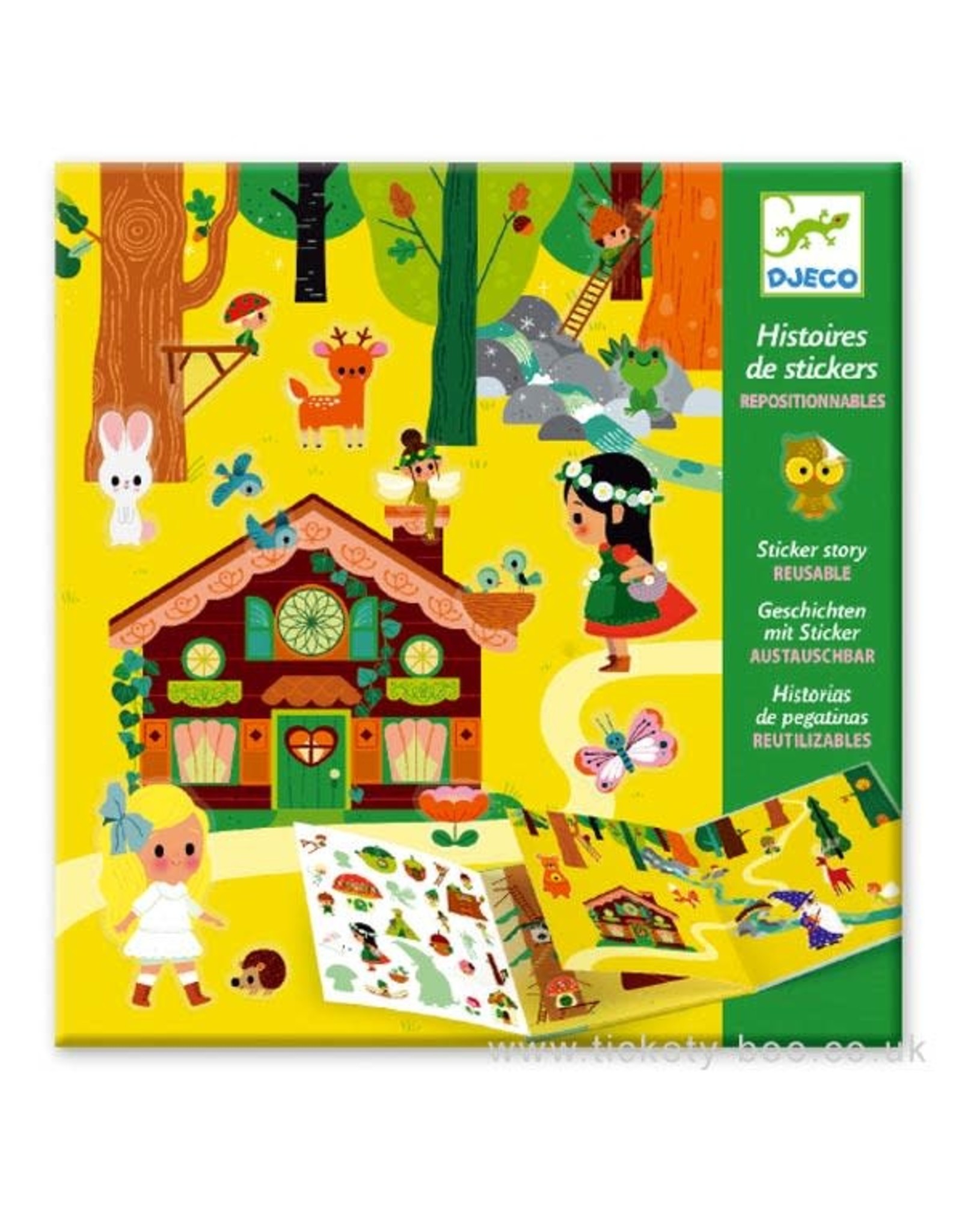 Djeco Sticker Story The Magical Forest