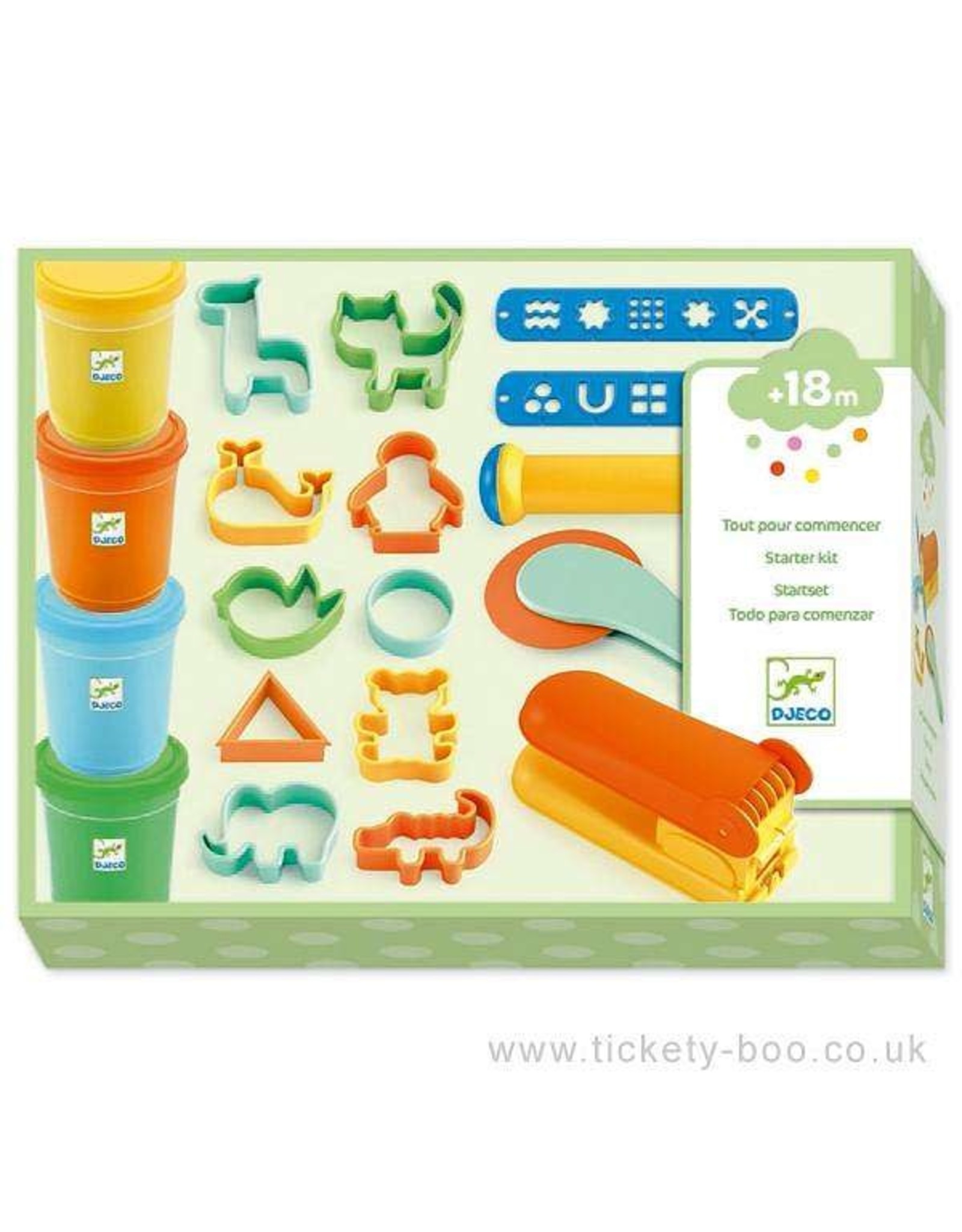 Djeco Modelling Clay Starting Kit Pop