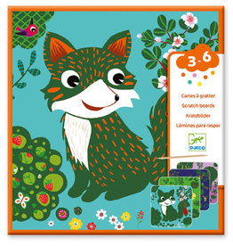 Djeco Scratch Cards Country Creatures