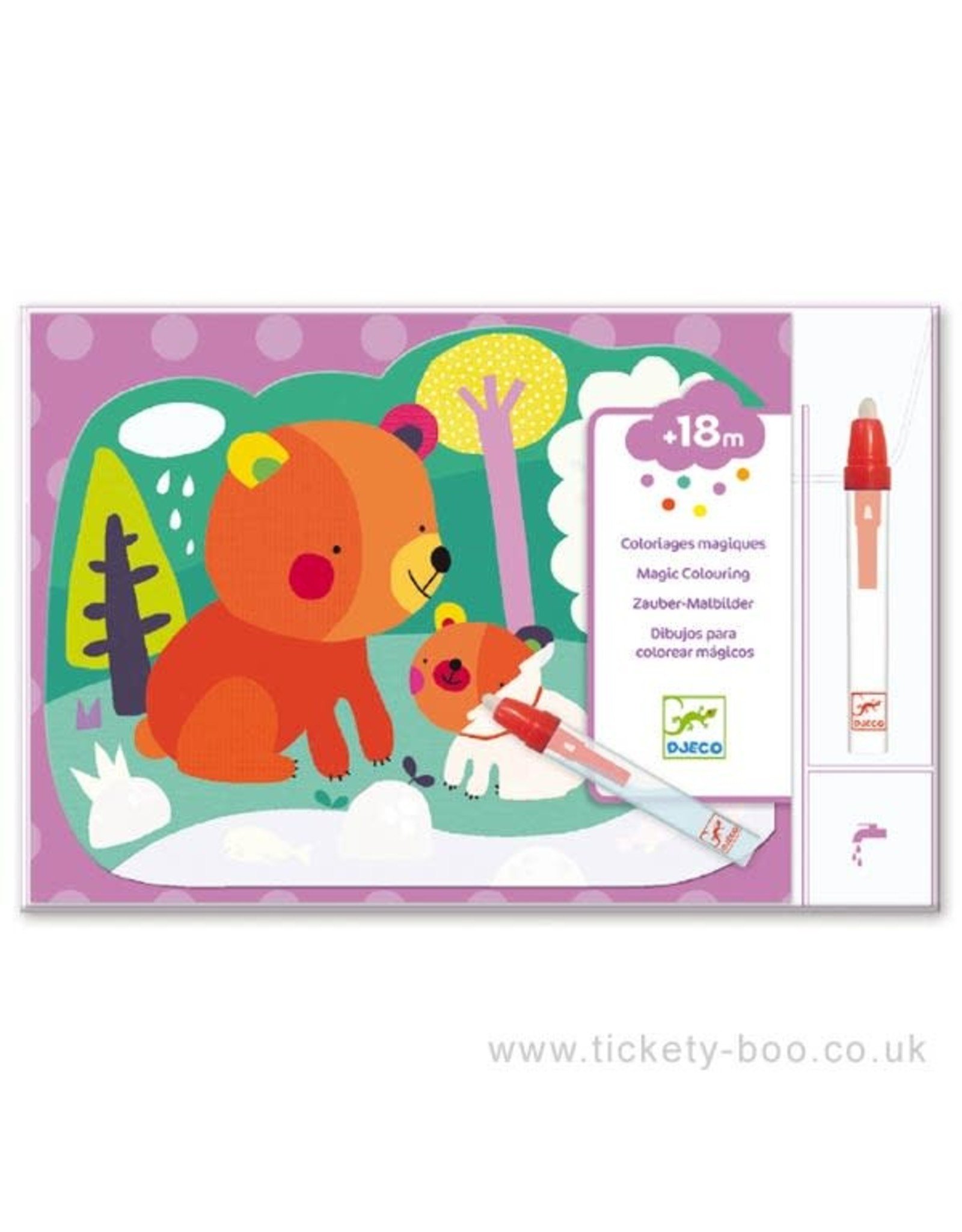 Djeco Magic Colouring Hidden In the Woods