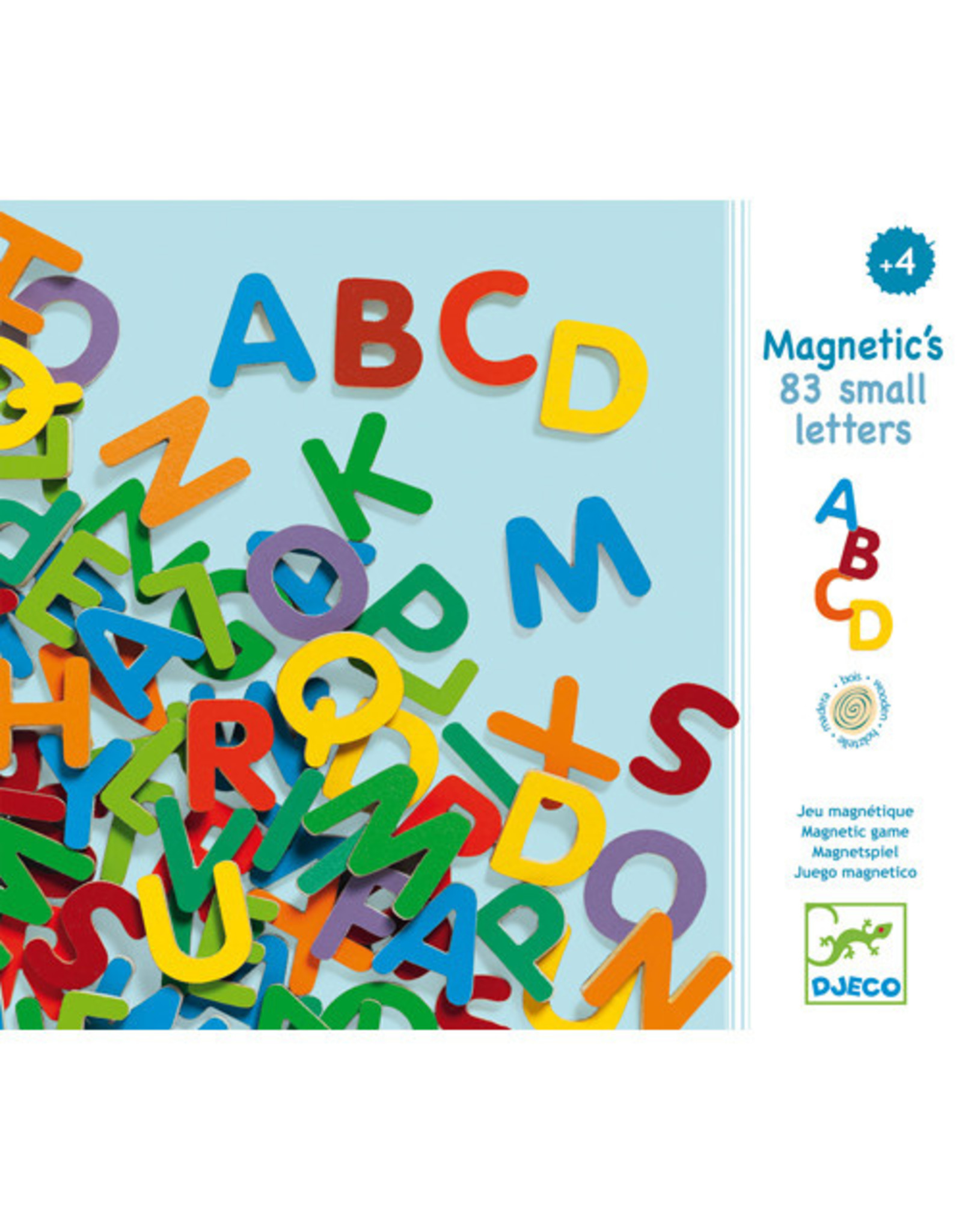 Djeco Magnetic's 83 Small Letters