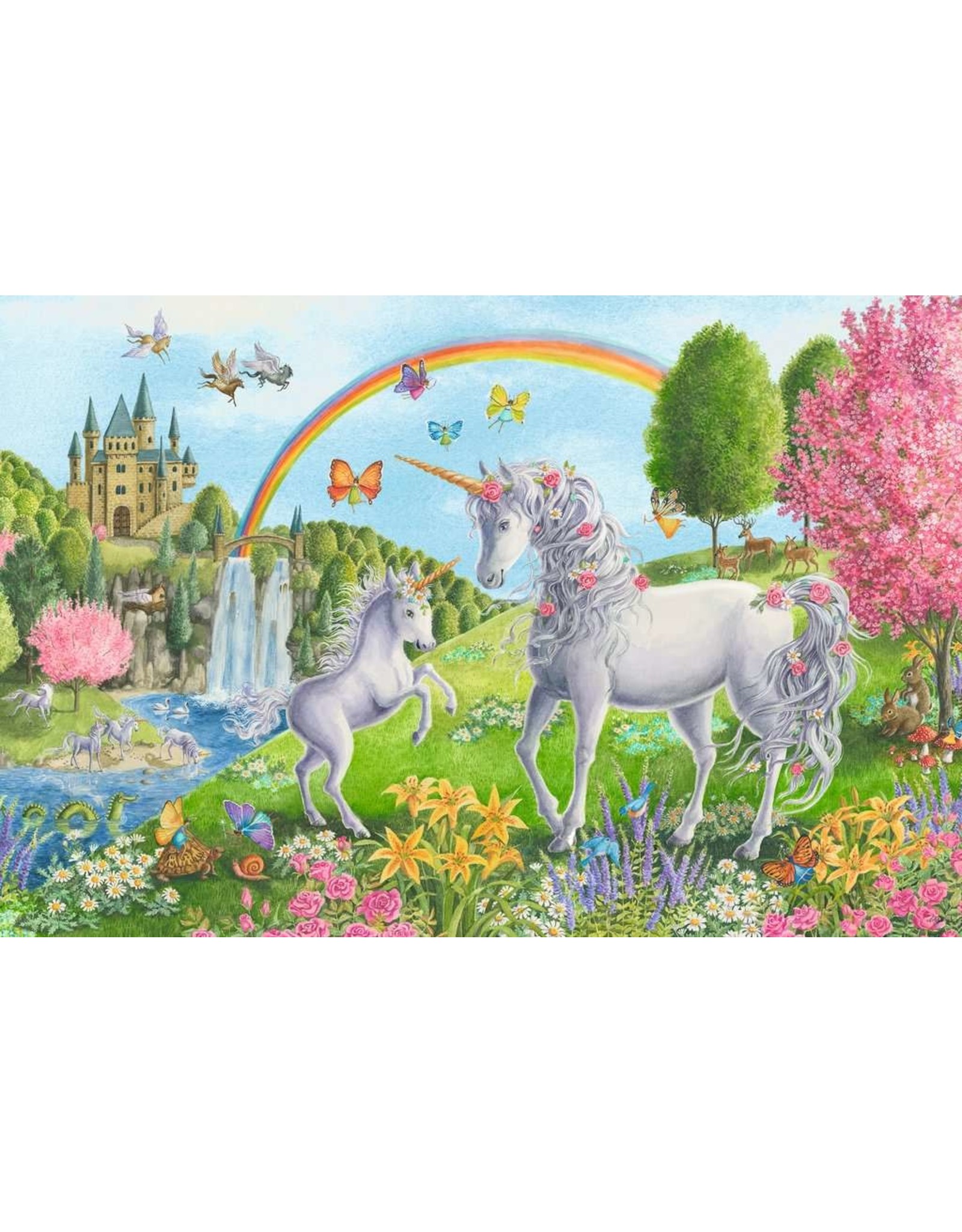 Ravensburger 24 pcs. Prancing Unicorns Floor Puzzle