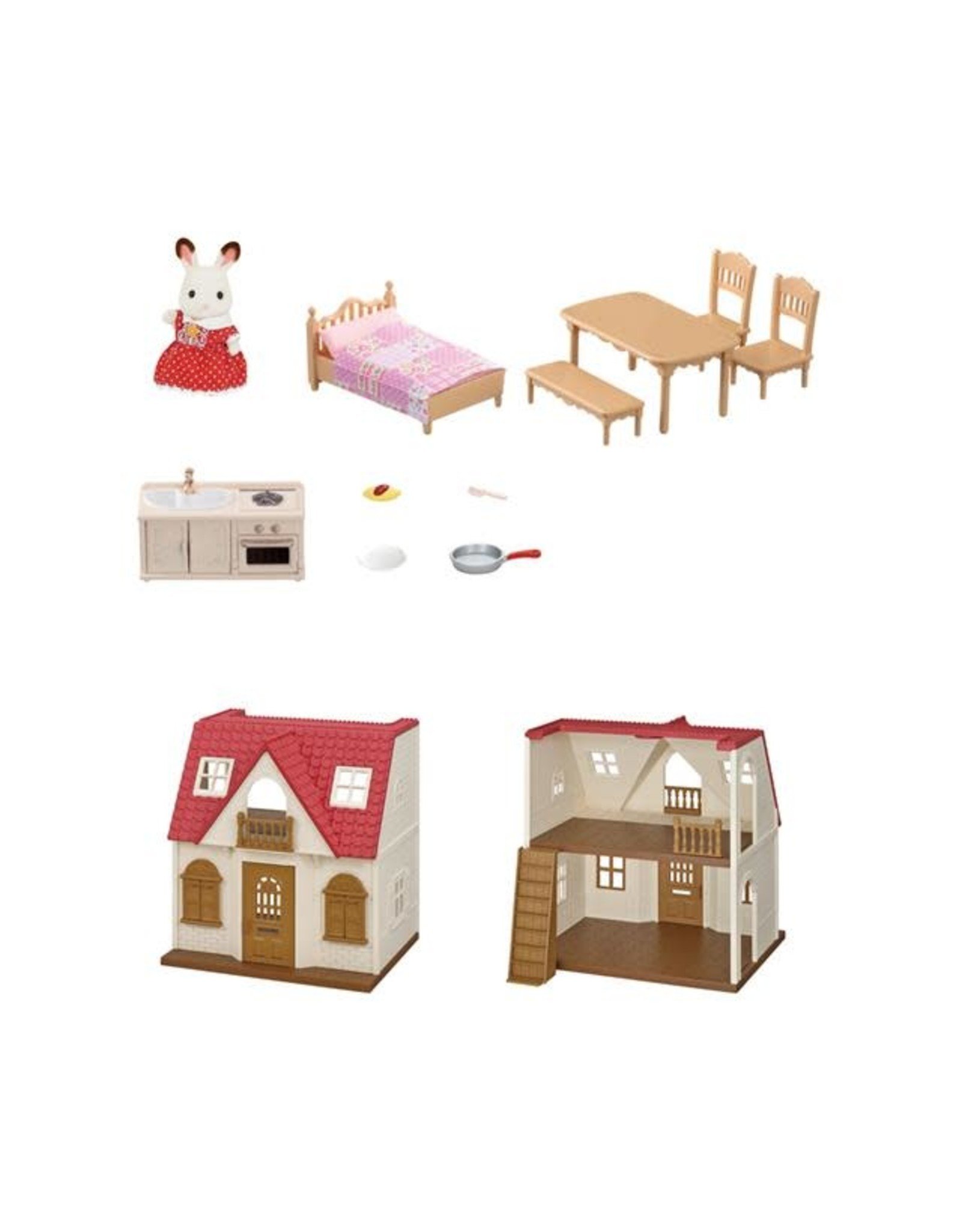 Calico Critters Calico Critters Red Roof Cozy Cottage