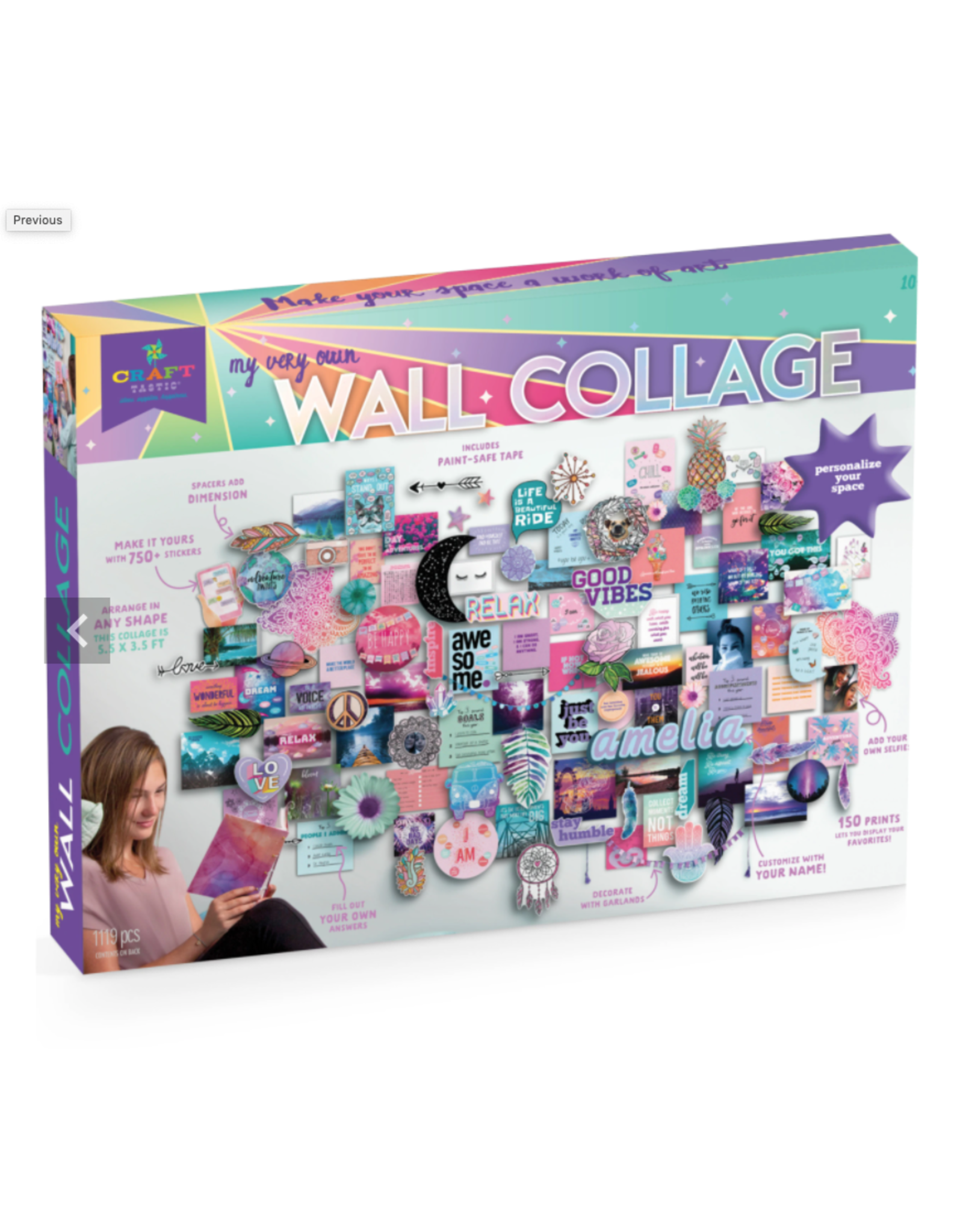 Ann Williams Group Craft-tastic: My Very Own Wall Collage Kit