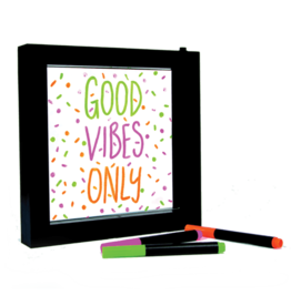 Iscream Light Up Neon Effect Message Frame