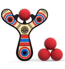 Mighty Fun Mischief Maker Slingshot Classic Series, Red