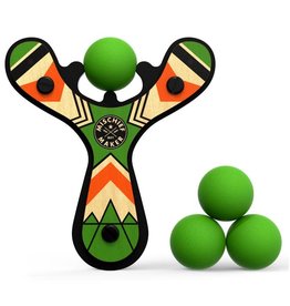 Mighty Fun Mischief Maker Slingshot Classic Series, Green