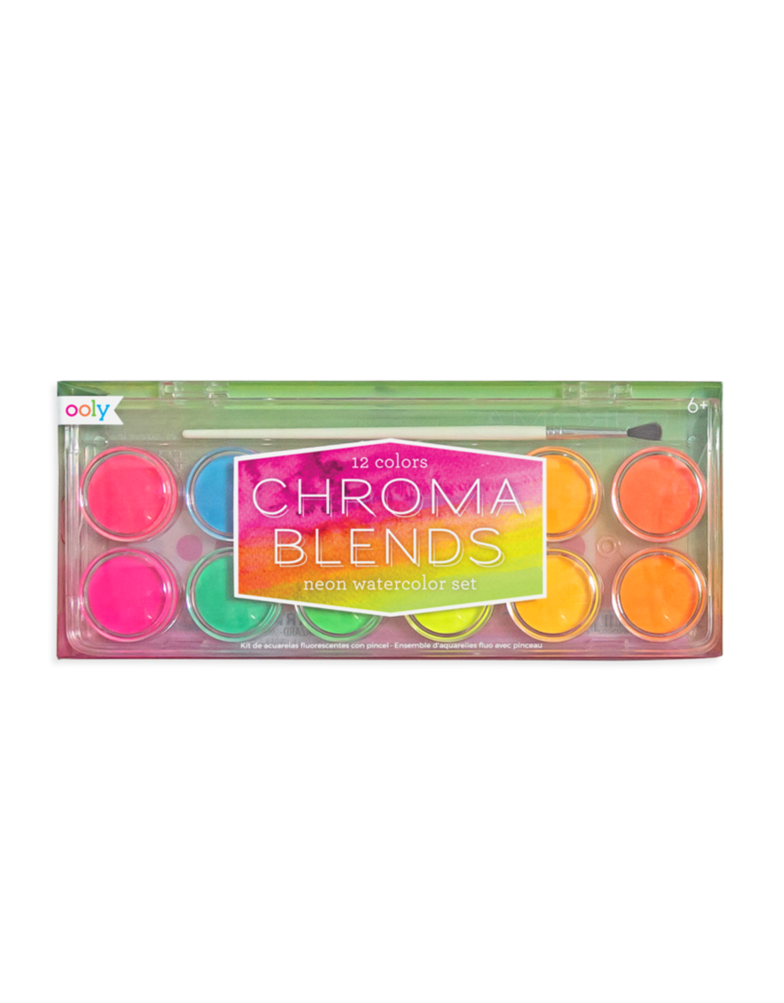 Ooly Chroma Blends Neon Watercolor Set