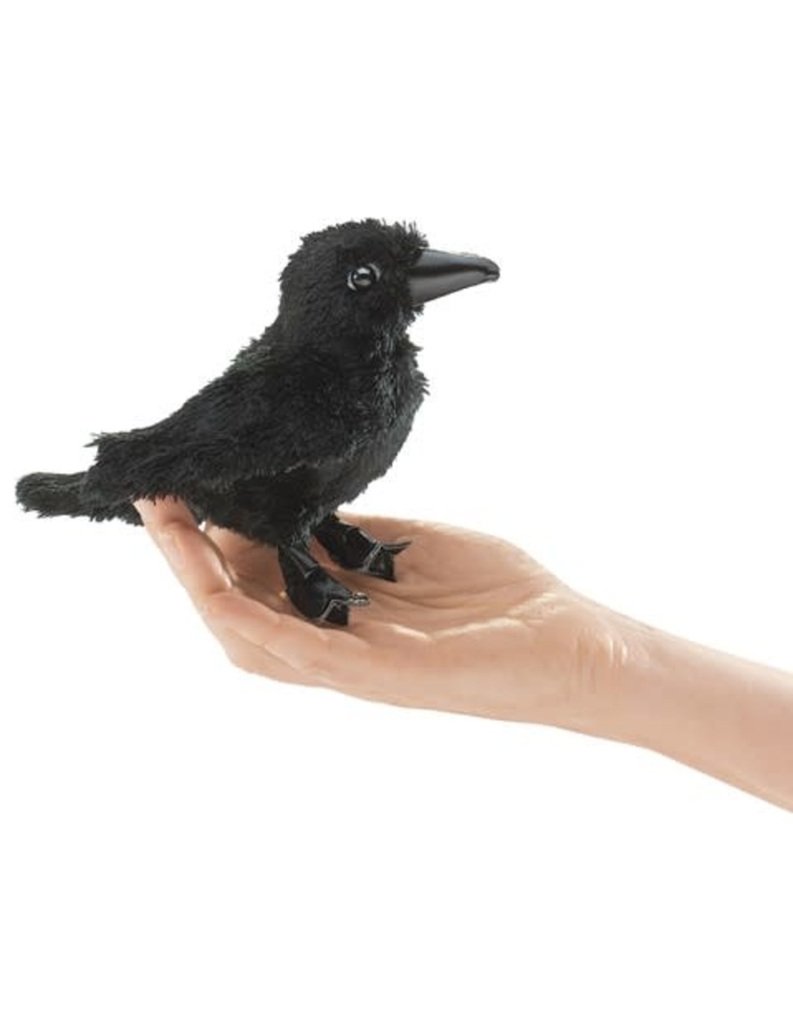 Folkmanis Mini Finger Puppet Raven