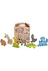 Begin Again 26 pcs. Animal Parade A to Z Puzzle & Playset Jumbo