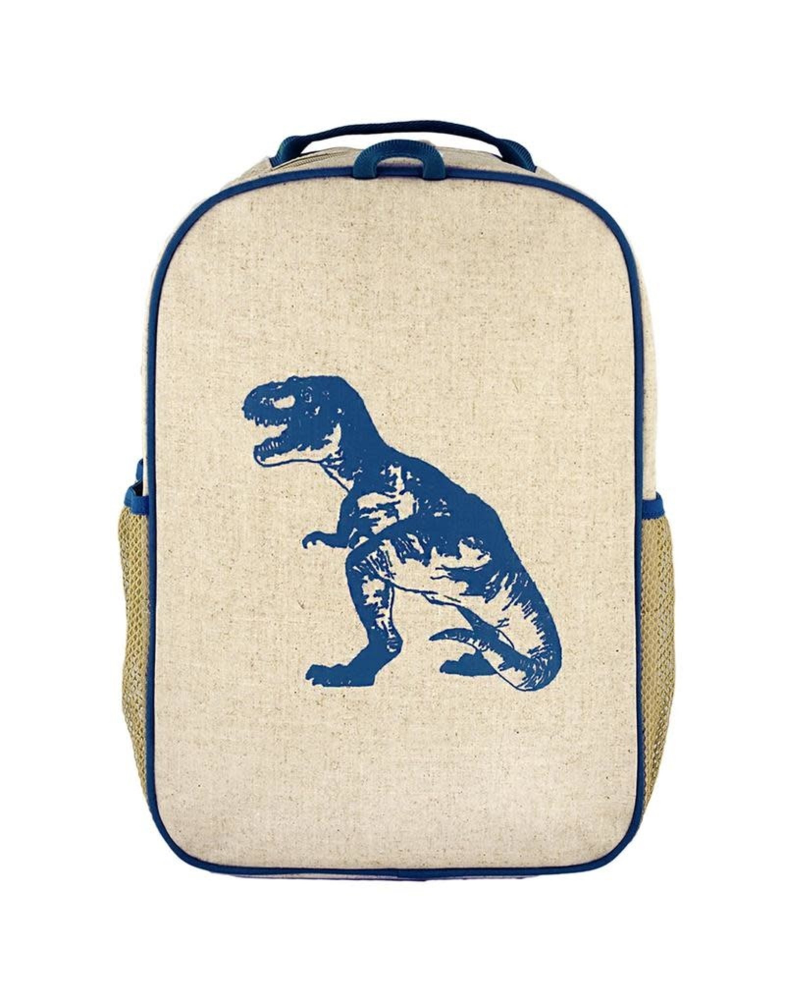 So Young Grade School Backpack, Blue Dino