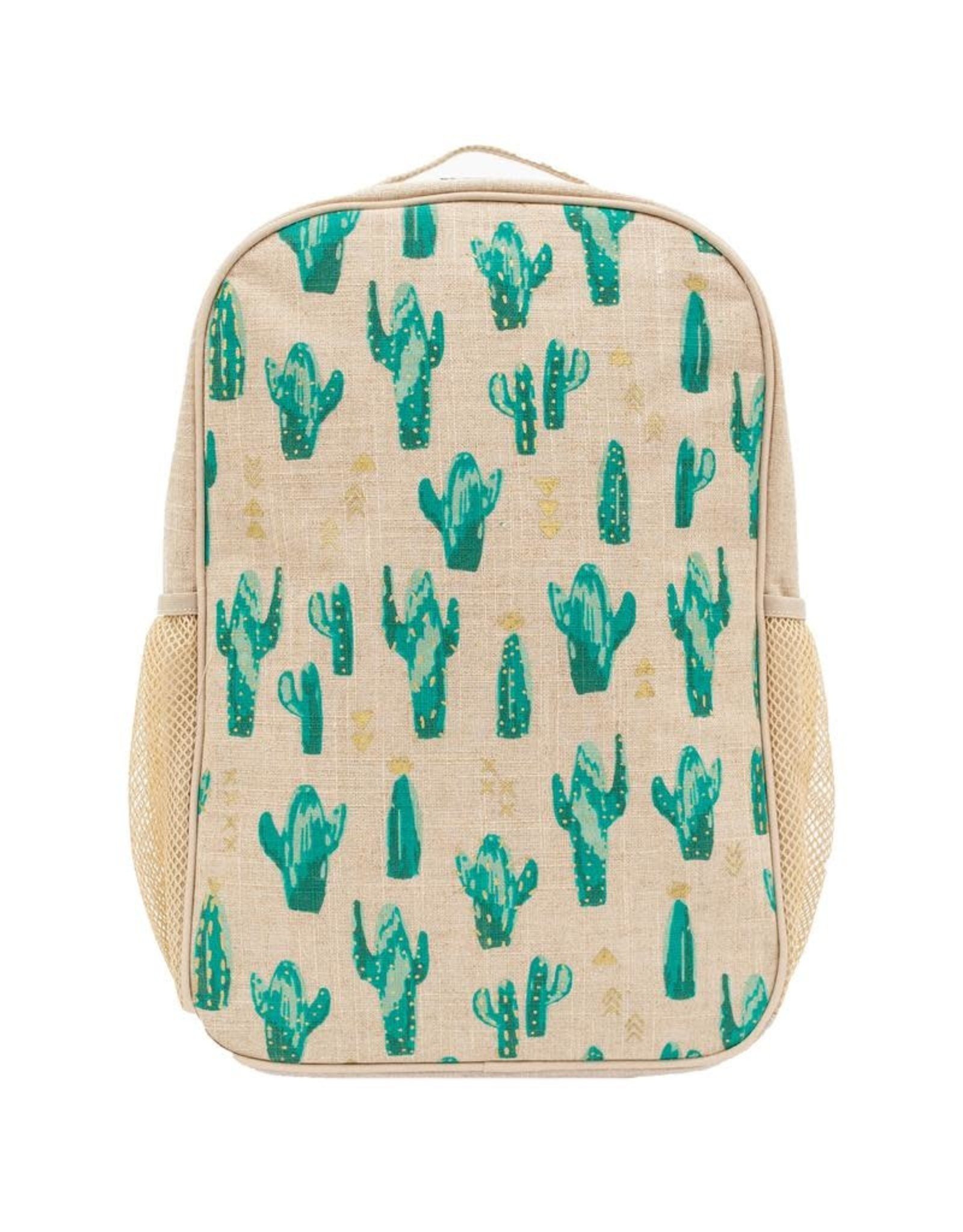 So Young Grade School Backpack, Cacti Desert