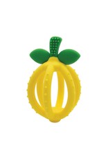 Itzy Ritzy Bitzy Biter Teething Ball Baby Teether Lemon