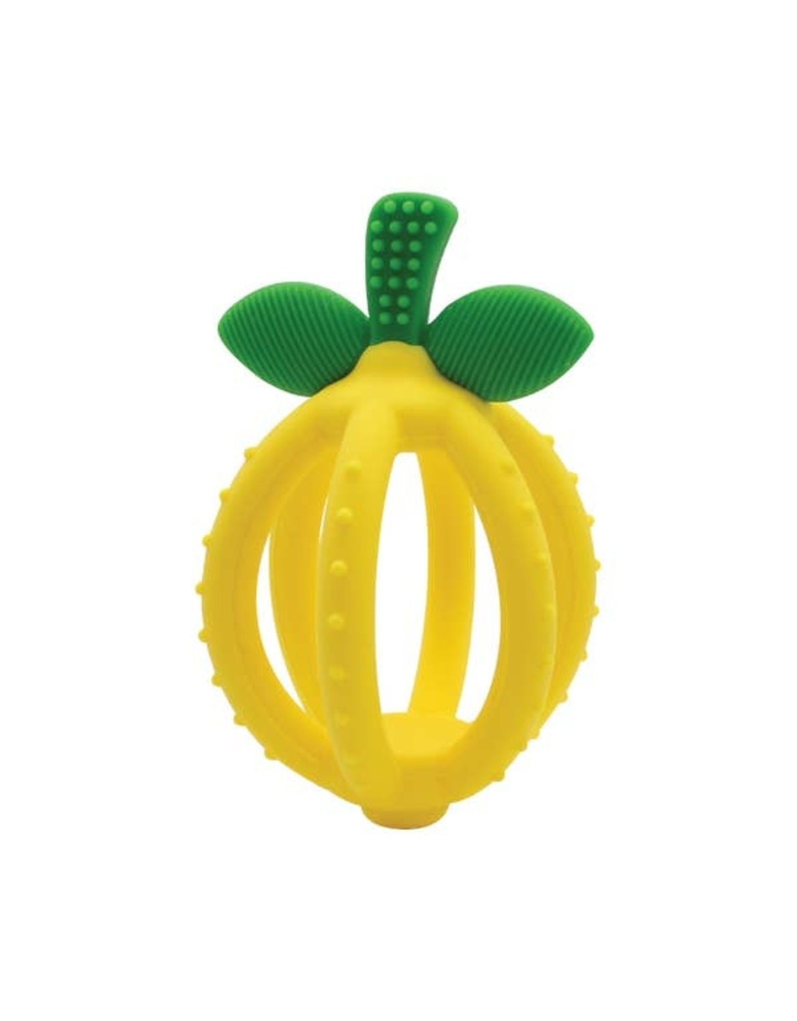 Itzy Ritzy Bitzy Biter Teething Ball Baby Teether Lemon