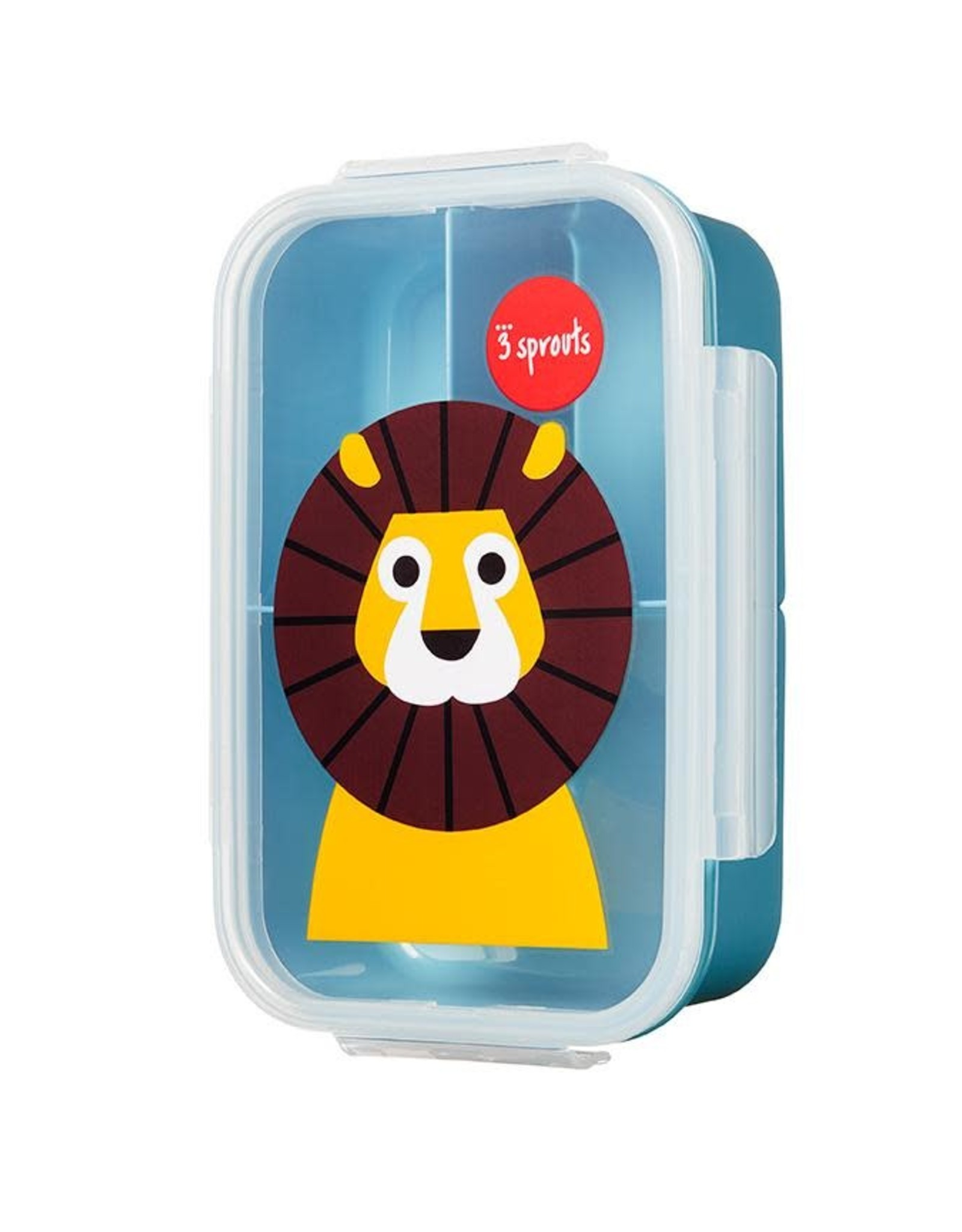 3 Sprouts Bento Box Blue Lion