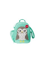 3 Sprouts Lunch Bag Mint Owl