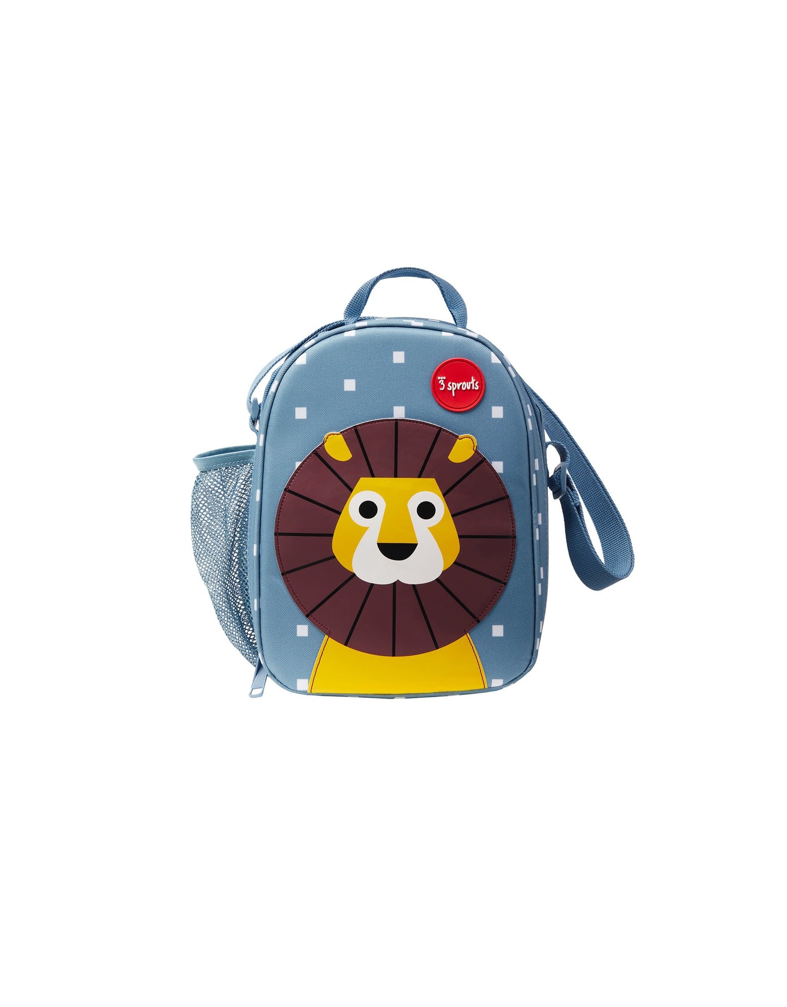 3 Sprouts Lunch Bag Blue Lion