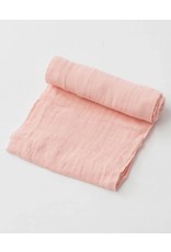 rose muslin swaddle