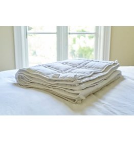 Cheryl's Home and Family The Huggler Weighted Blanket White 12lbs