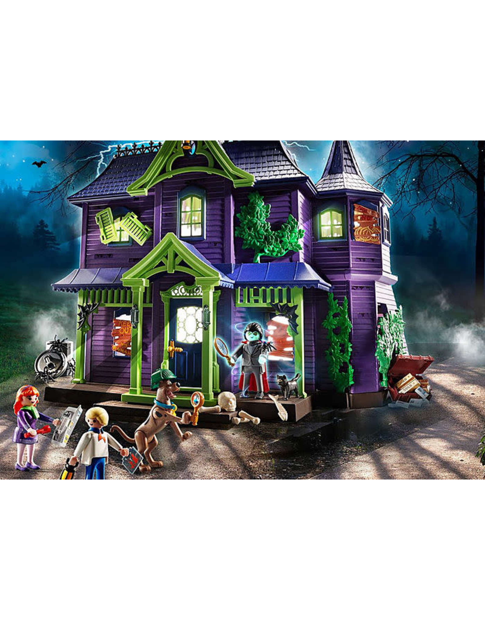 playmobil mystery mansion