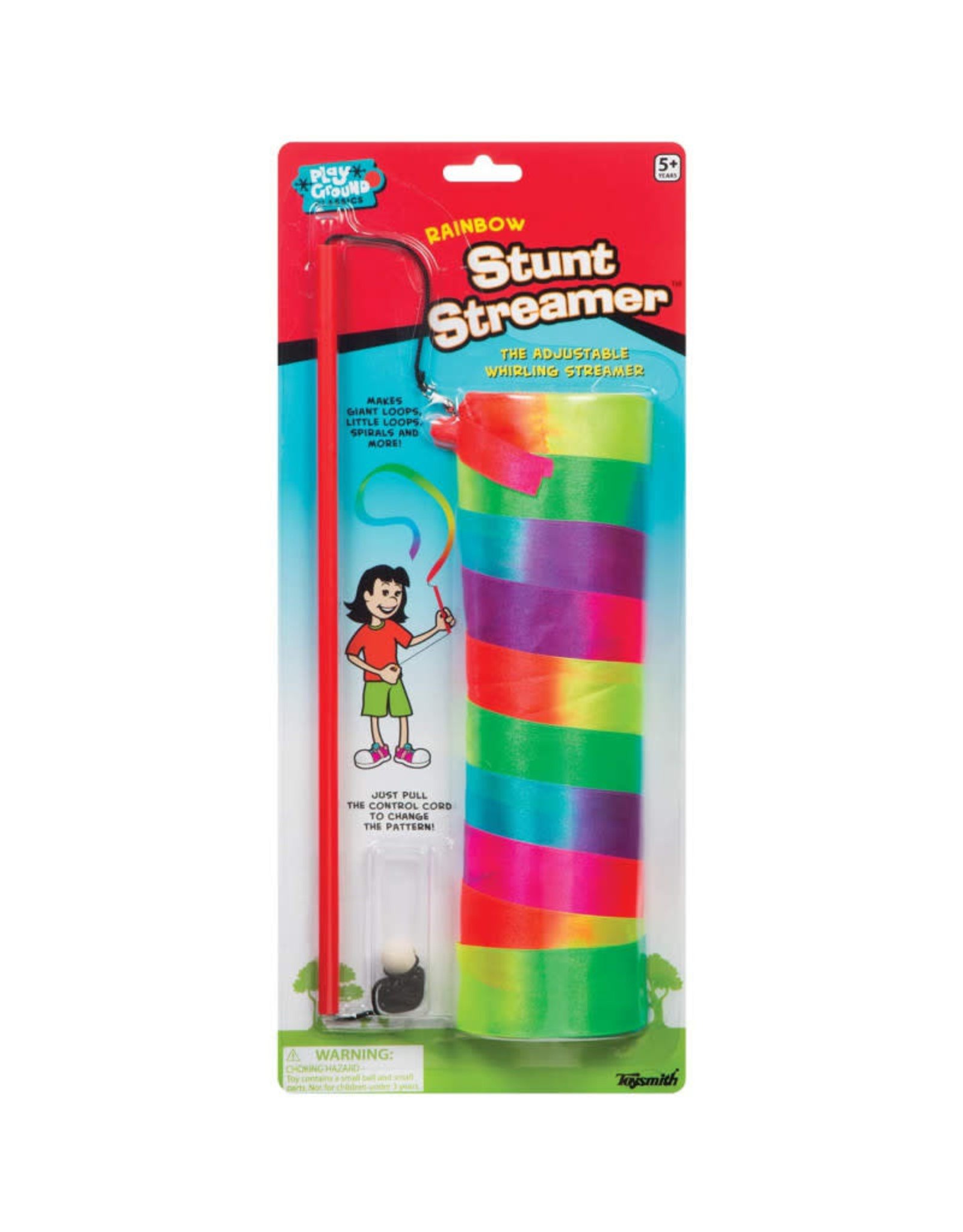 Toysmith Rainbow Ribbon, Stunt Streamers