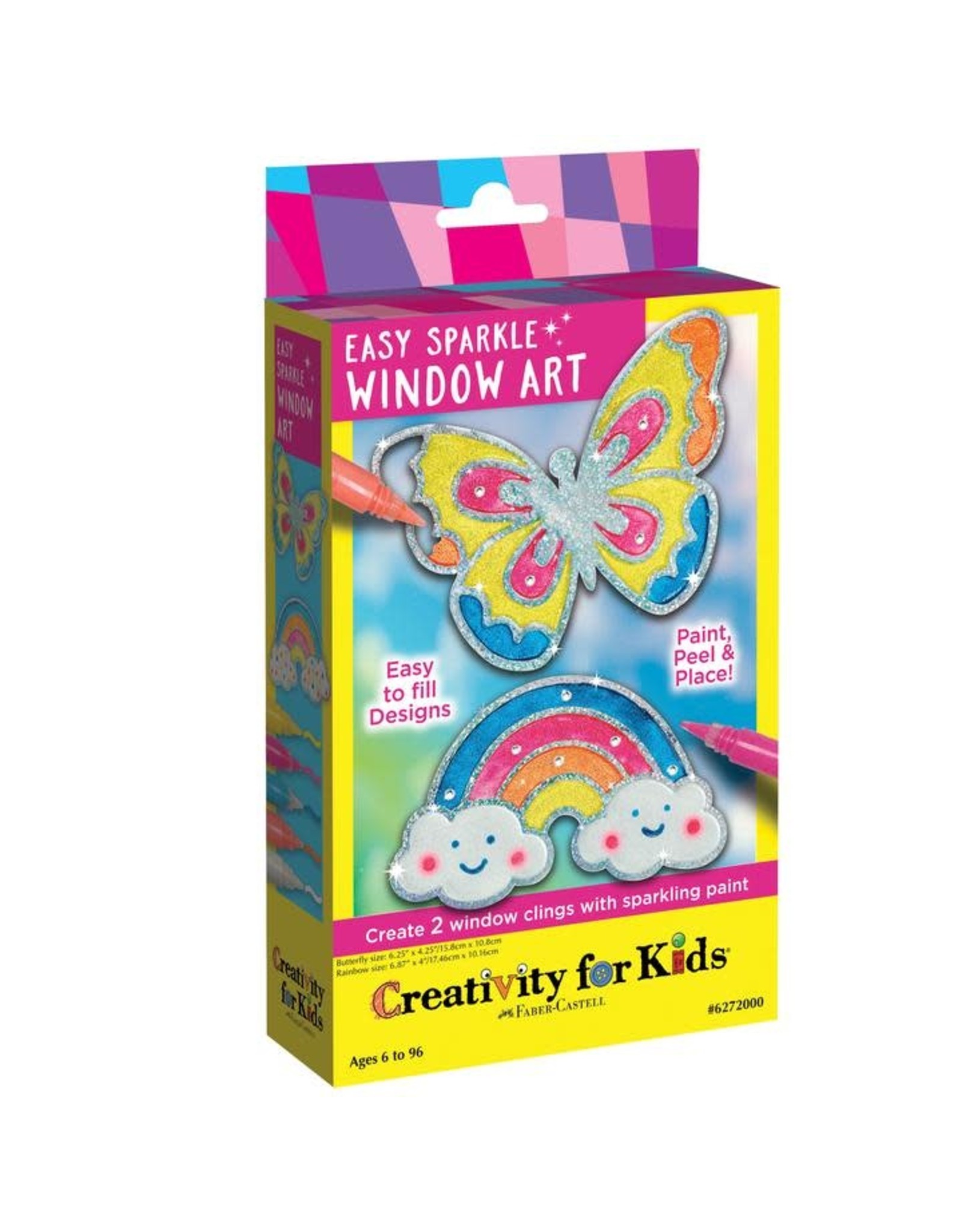 Creativity For Kids Window Art Easy Sparkle