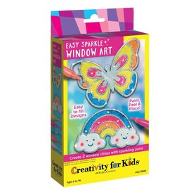 Creativity For Kids Window Art Easy Sparkle