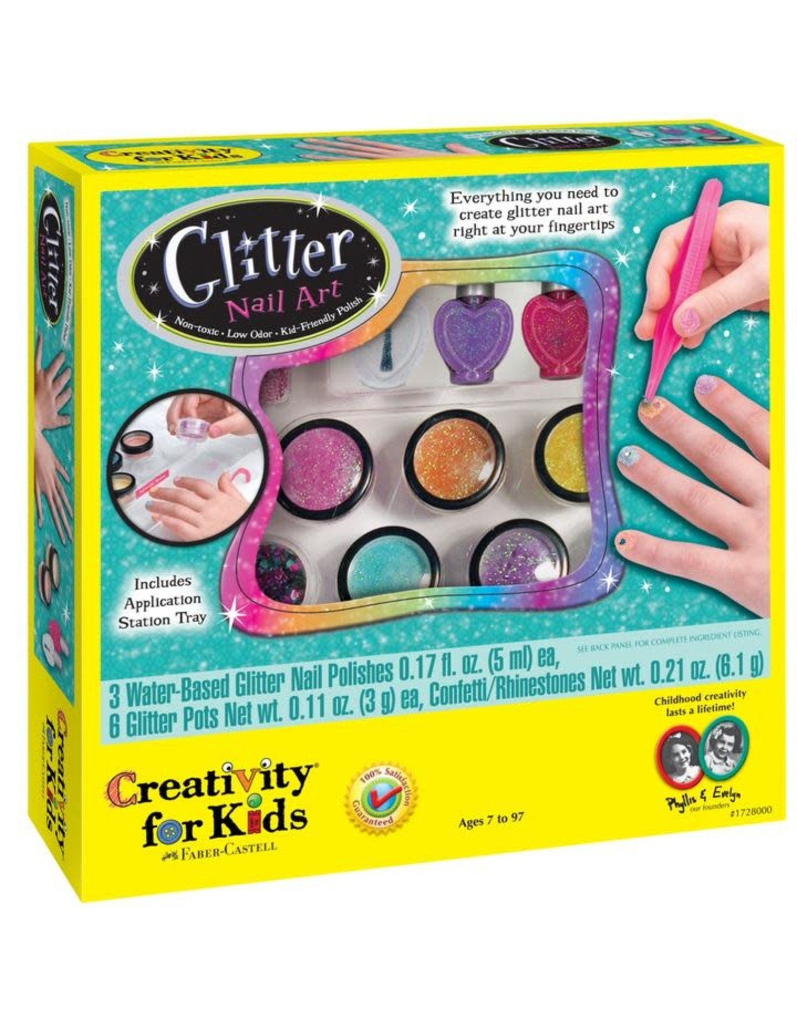 Creativity For Kids Glitter Nail Art