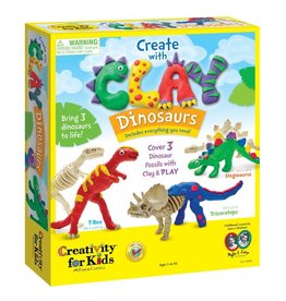 Creativity For Kids Create with Clay Dinosaurs