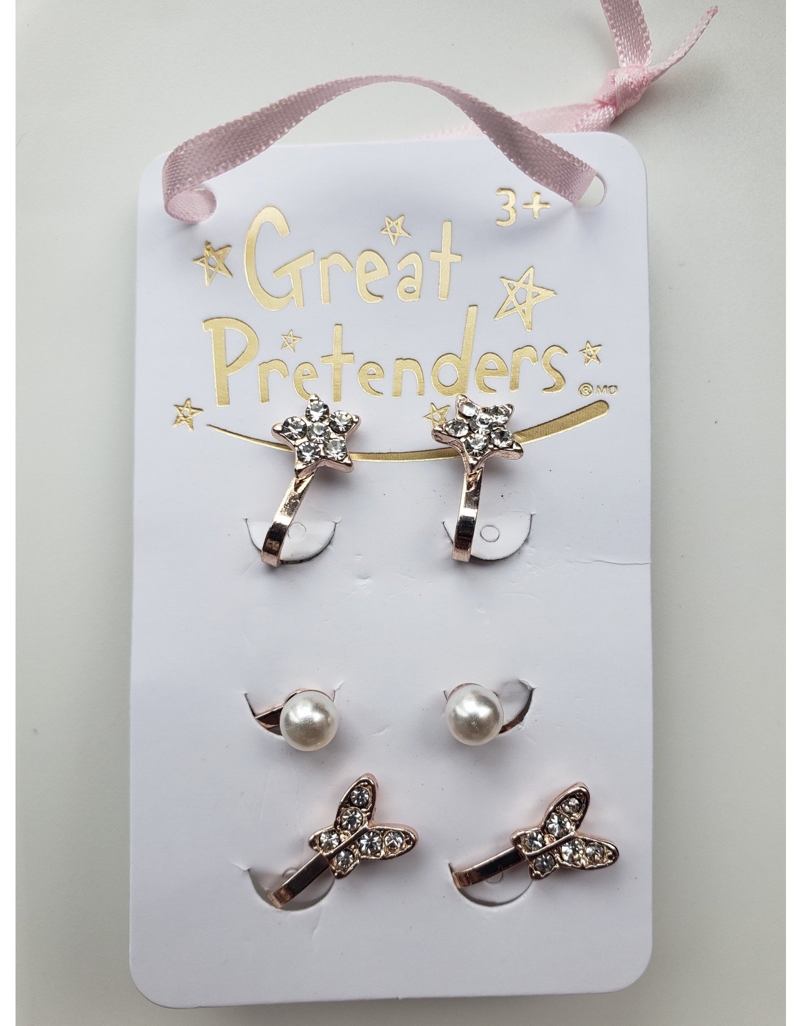 Great Pretenders Boutique Dazzle Clip On Earrings