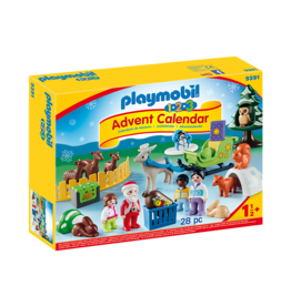 playmobil 123 truck with garage