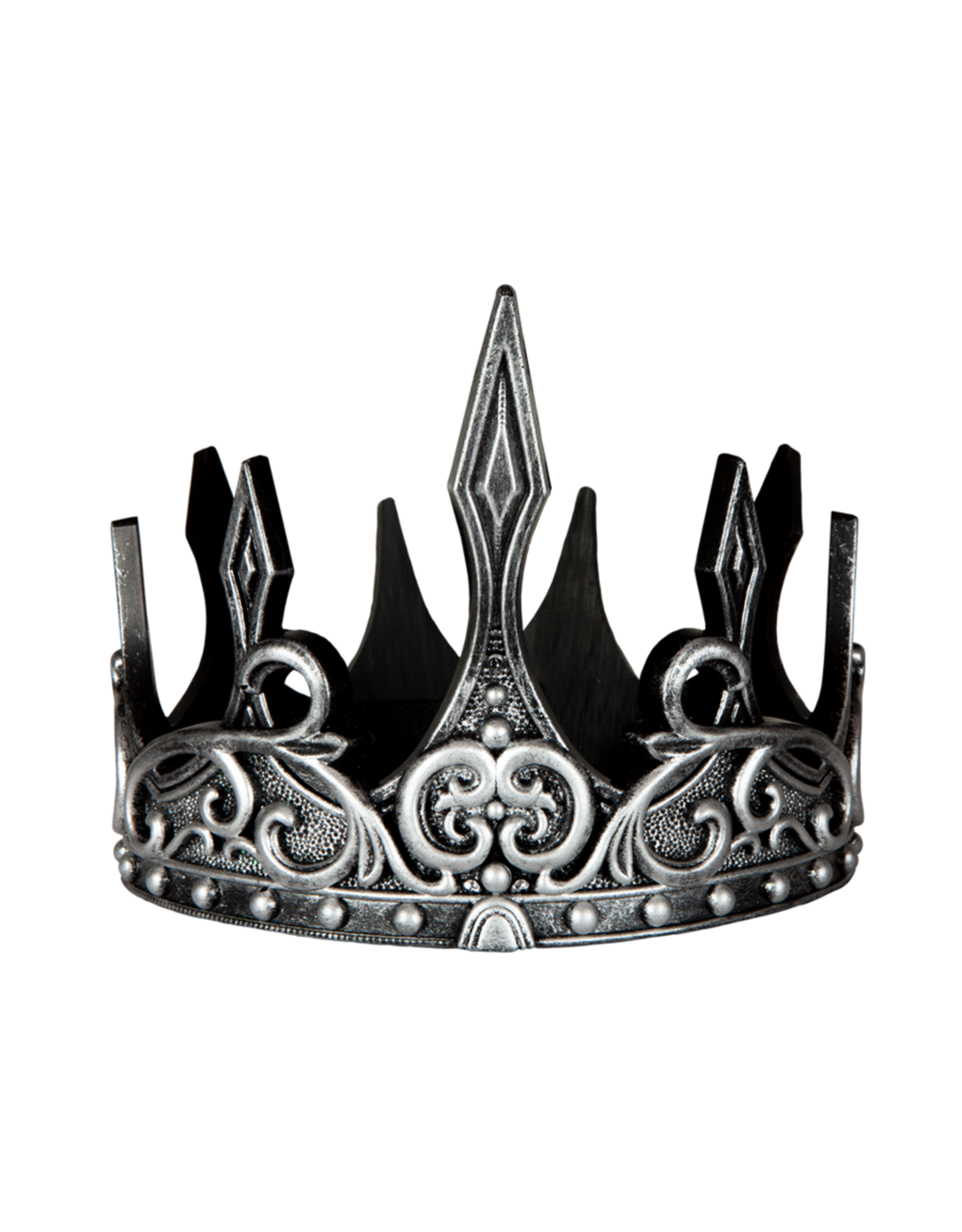 Great Pretenders Medieval Crown Silver/Black