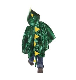 Great Pretenders Toddler Dragon Cape, Green, 2-3