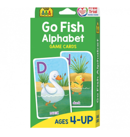 School Zone Go Fish Alphabet Flash Cards