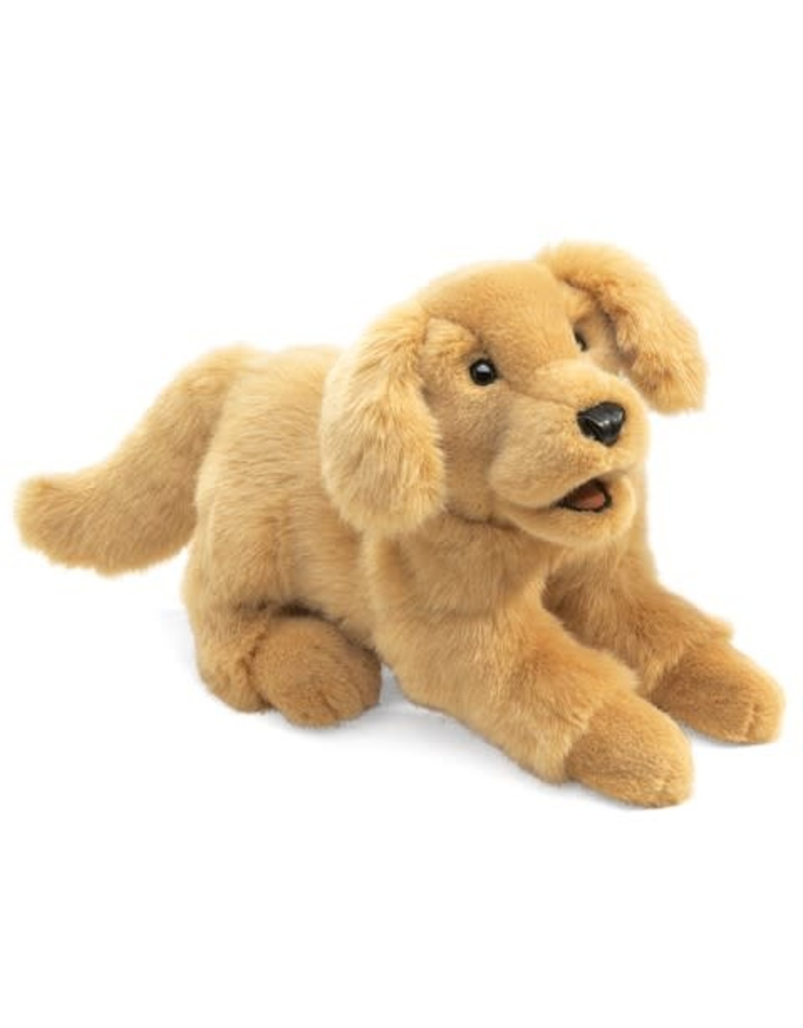 Folkmanis Golden Retriever Puppy Puppet