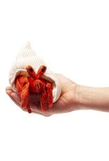 Folkmanis Mini Finger Puppet Hermit Crab