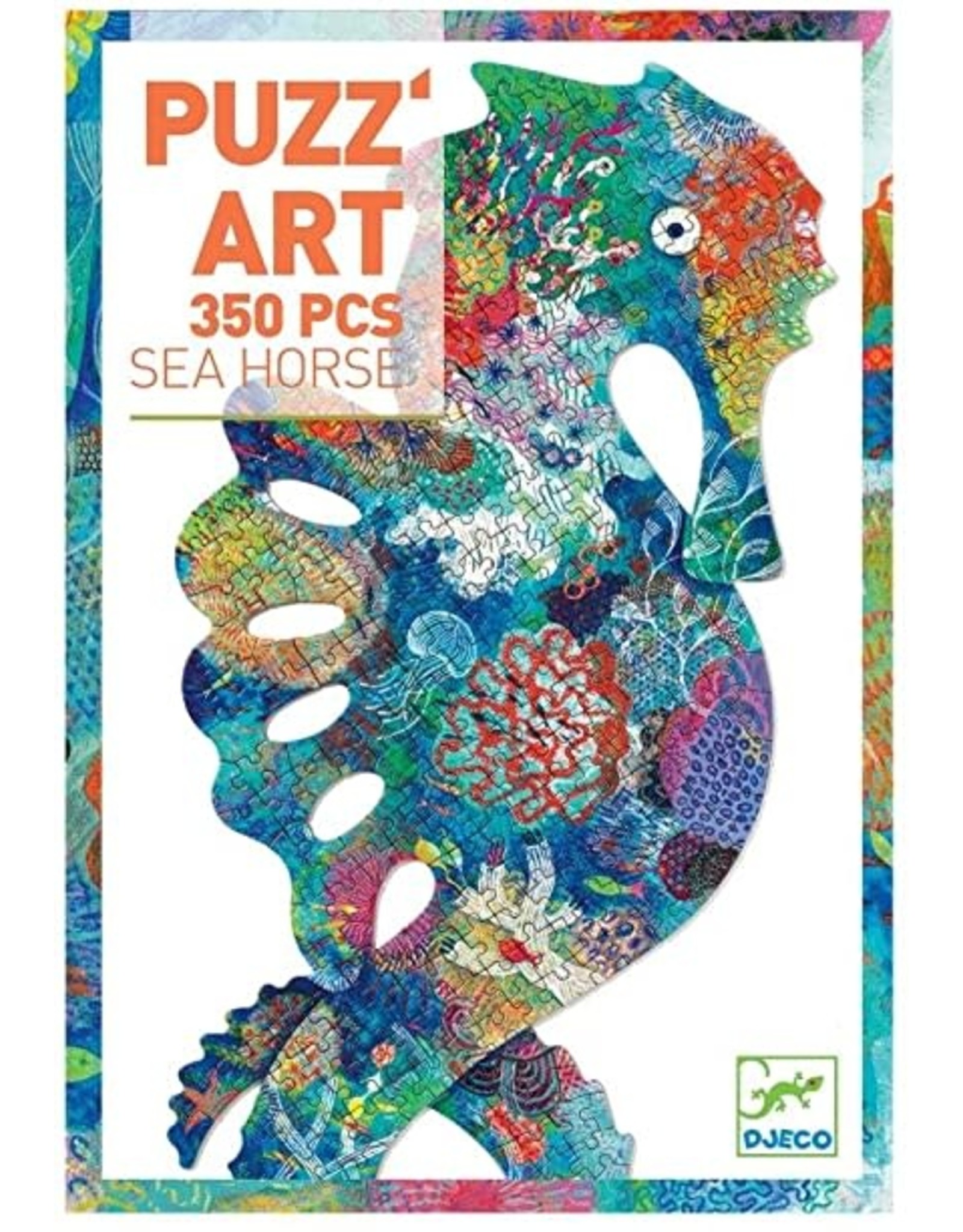 Djeco 350 Pieces Puzz'art Sea Horse
