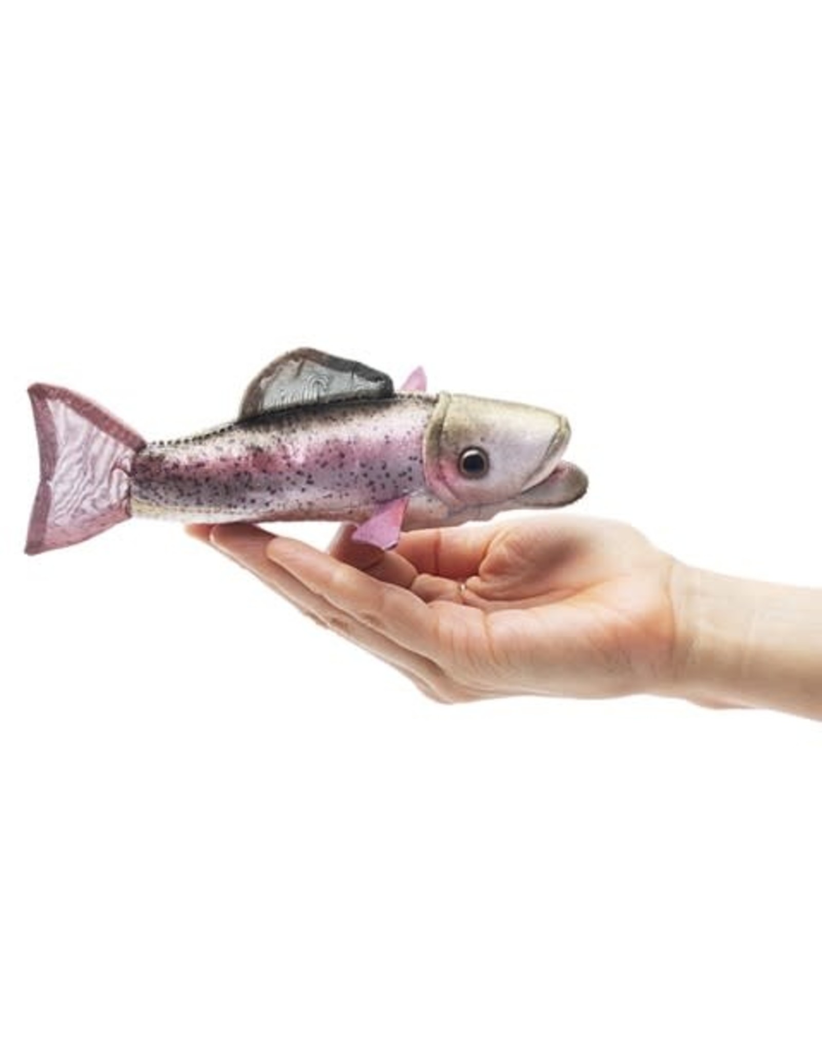 Folkmanis Mini Rainbow Trout Finger Puppet