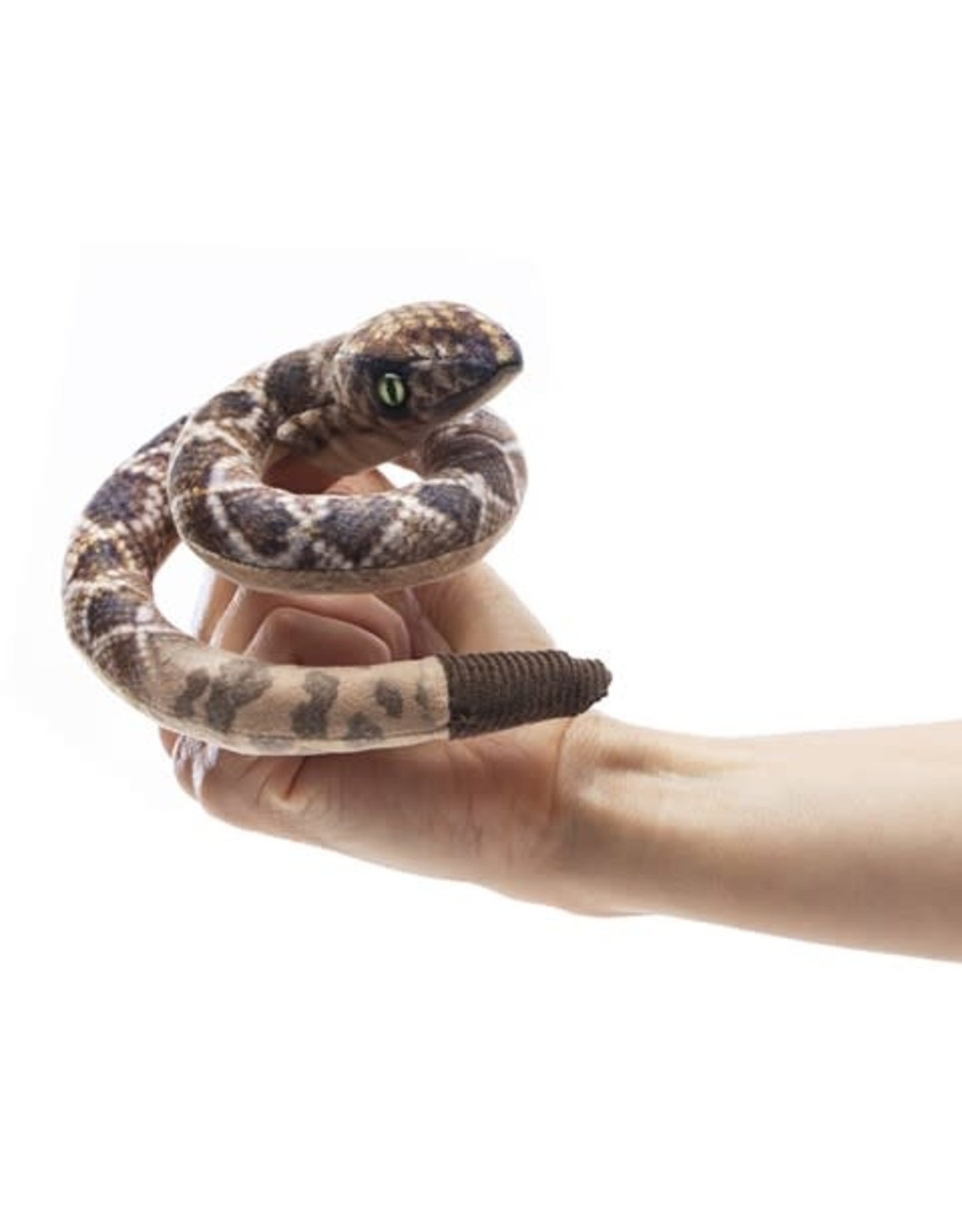 Folkmanis Mini Finger Puppet Rattlesnake
