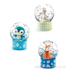 Djeco Mini Snow Globe Assortment So Wild