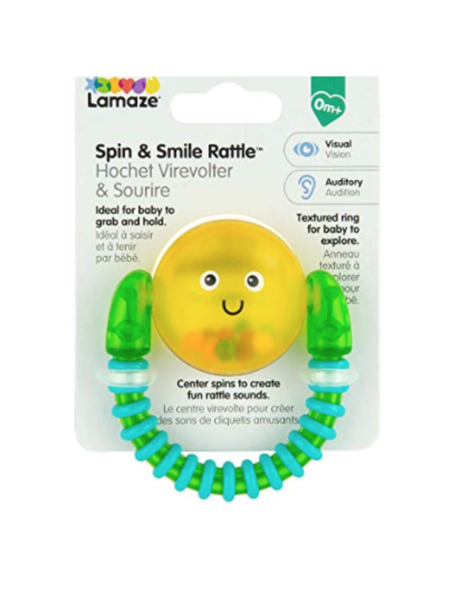 Lamaze Spin & Smile Rattle