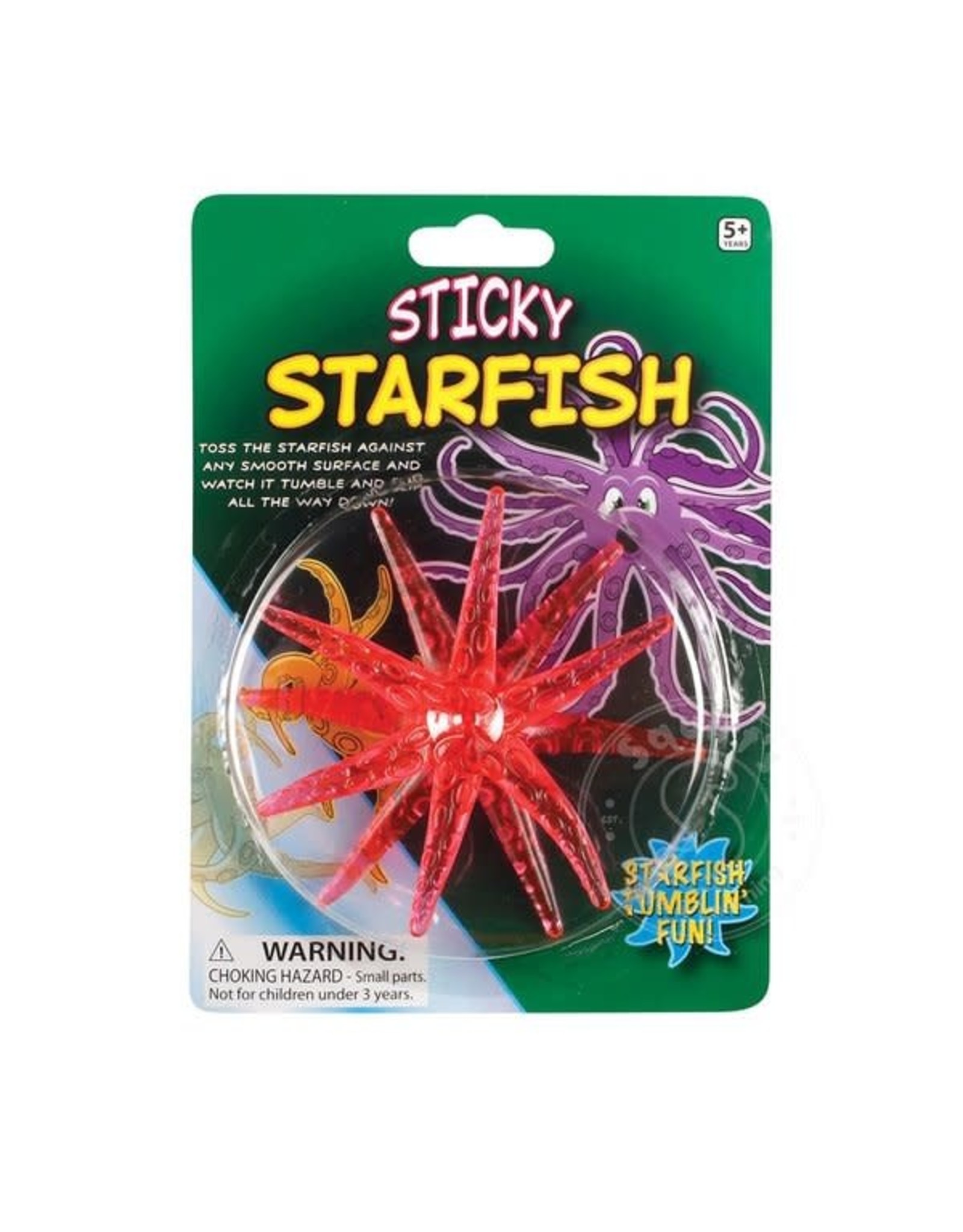 Toysmith Sticky Starfish (Assorted)