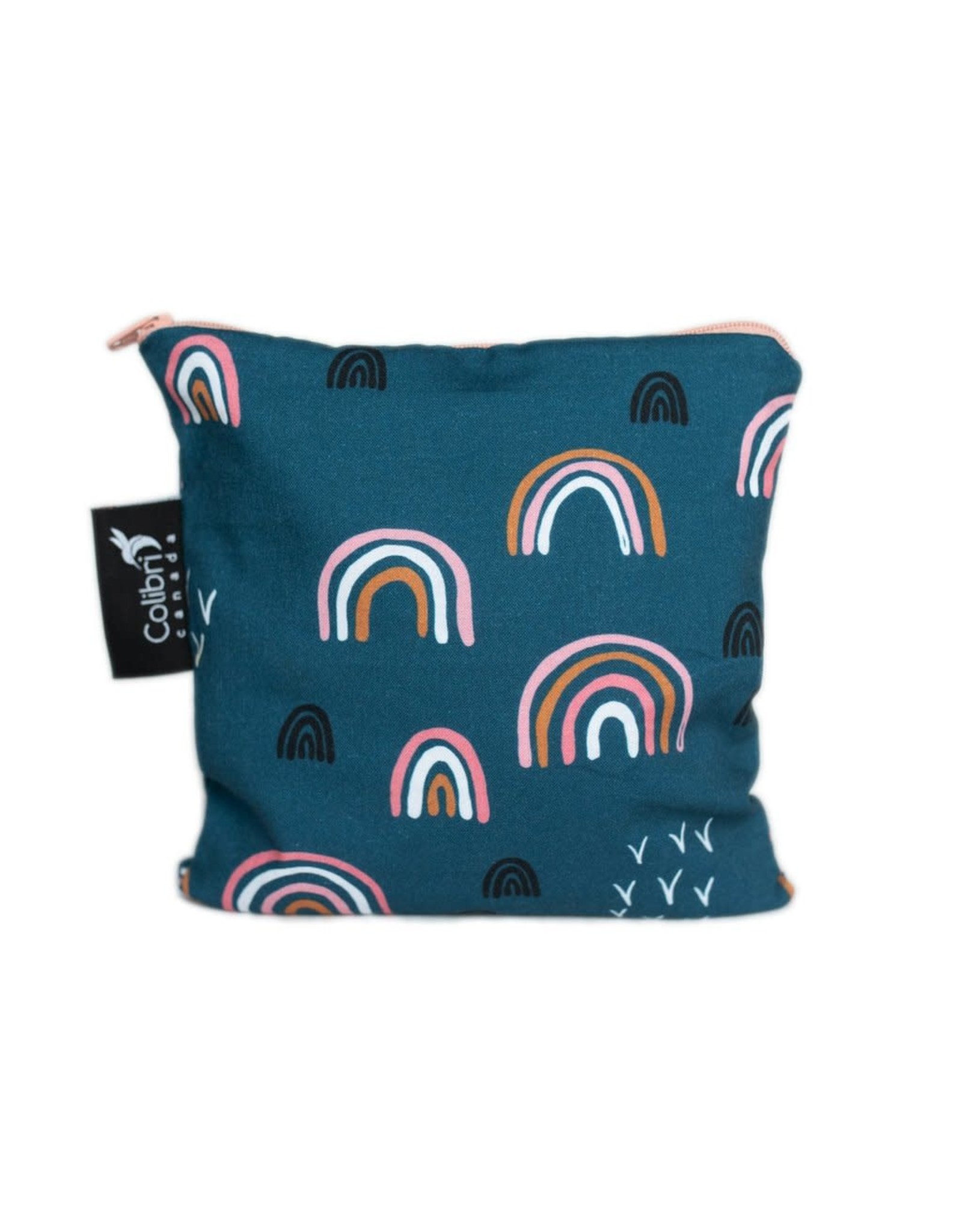 Colibri Large Reusable Snack Bag Rainbow