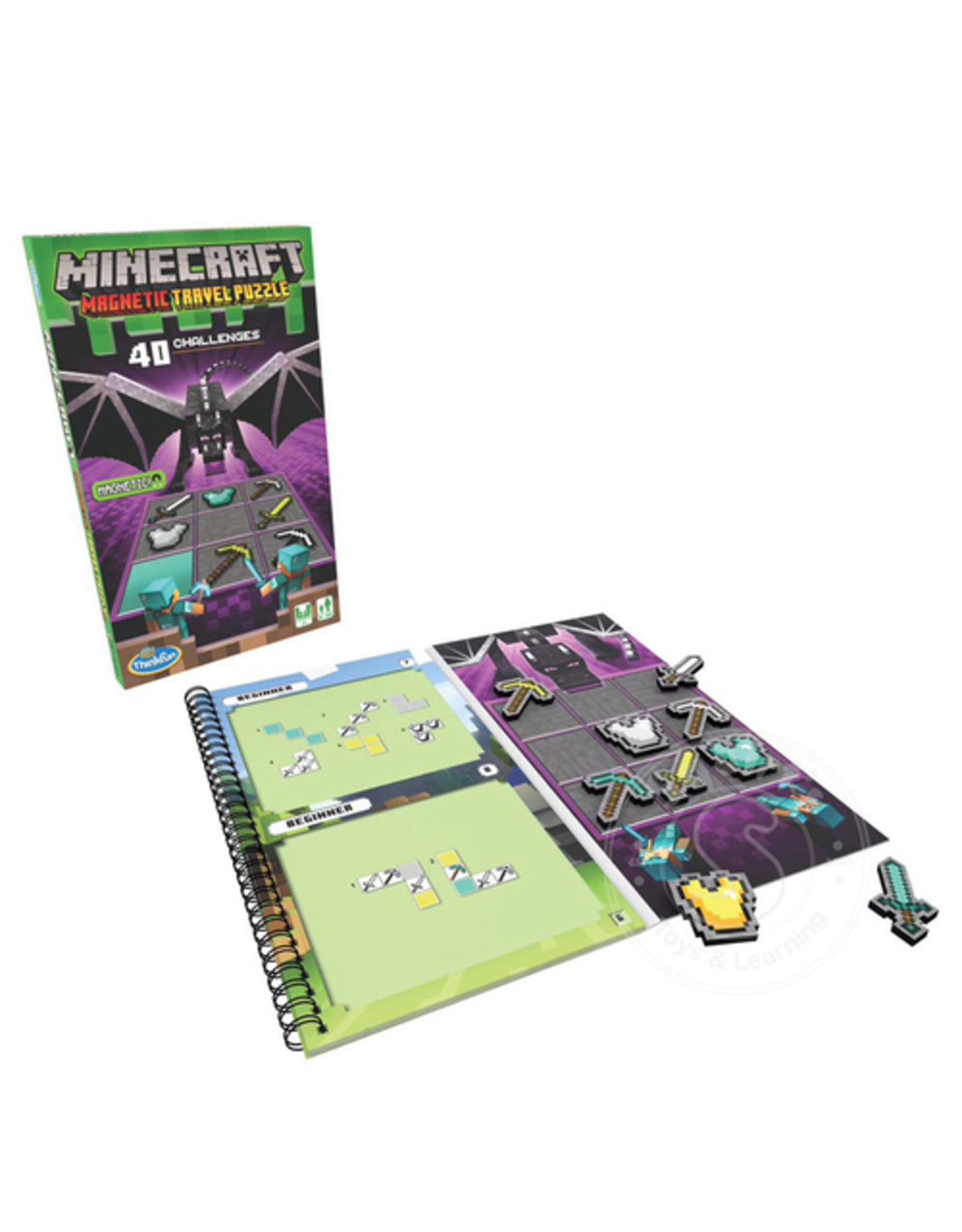 Think Fun Minecraft Magnetic Travel Puzzle