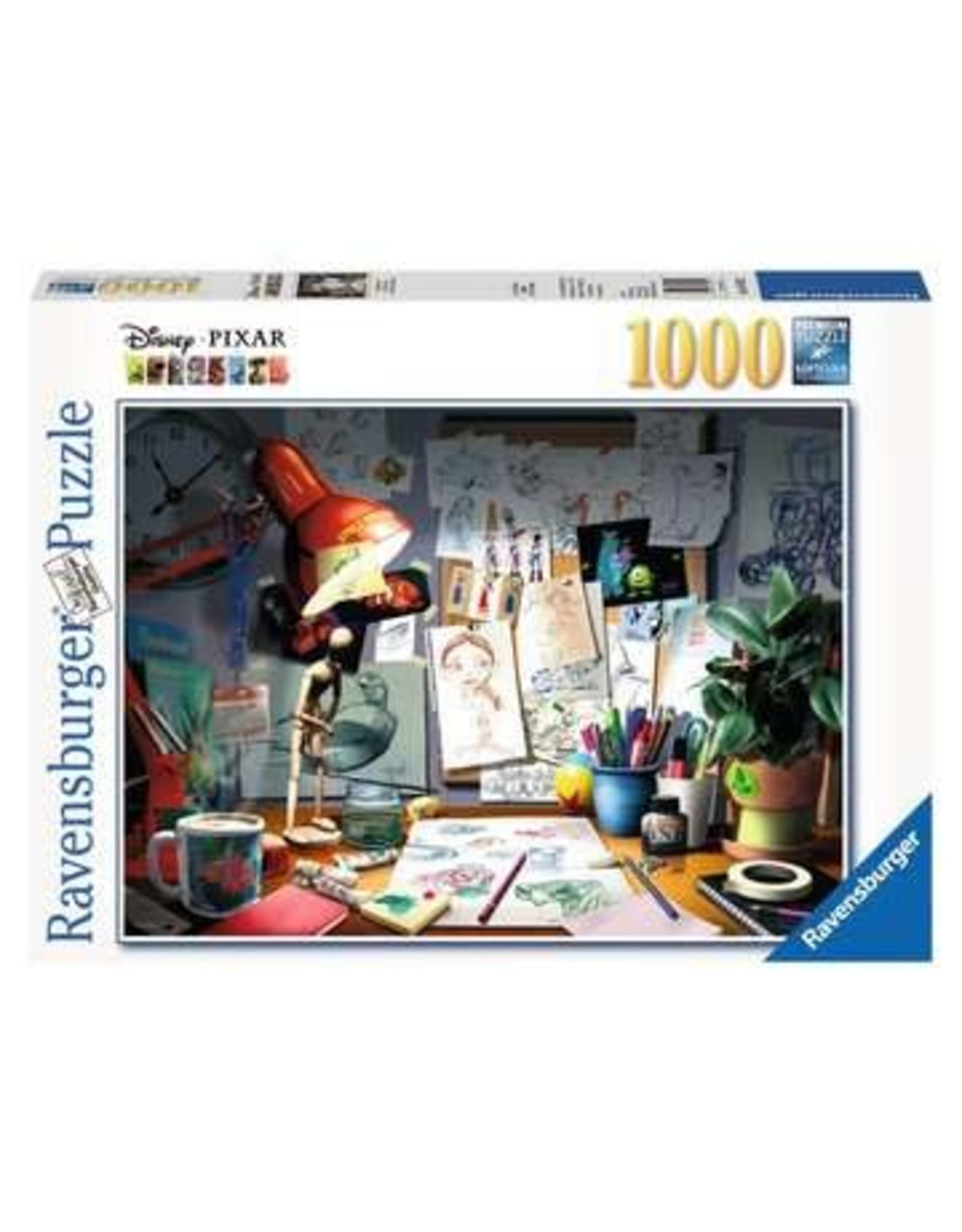 Ravensburger The Artist's Desk 1000 Piece Puzzle