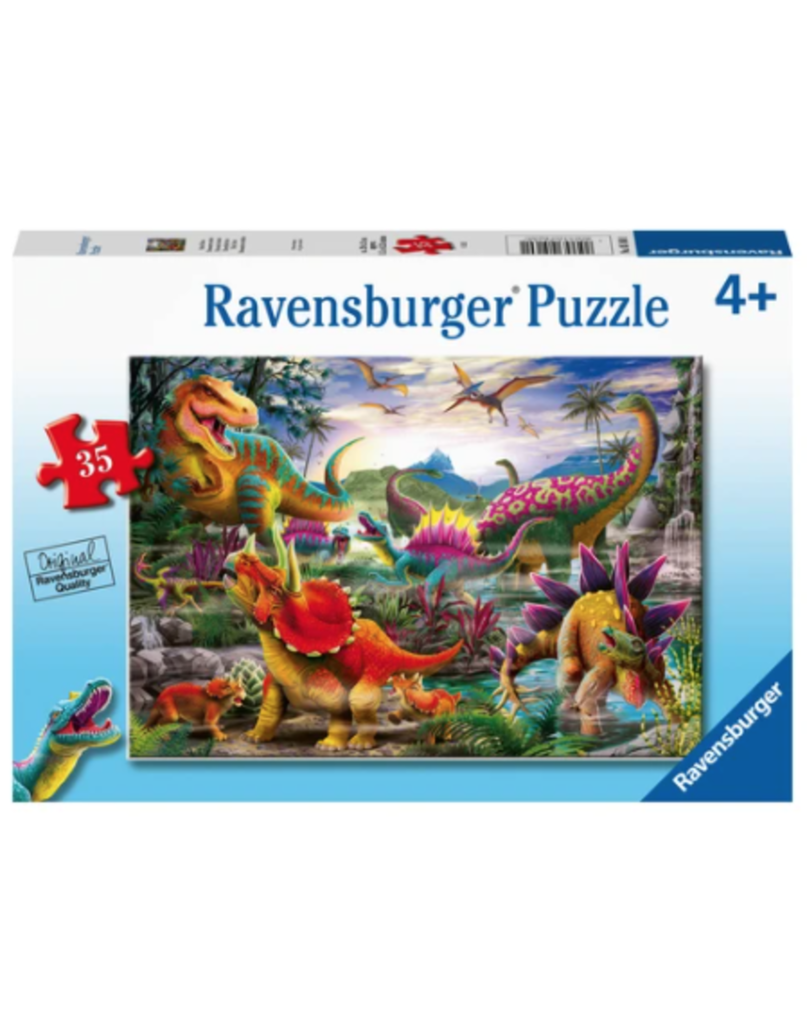 Ravensburger T-Rex Terror 35 Piece Puzzle