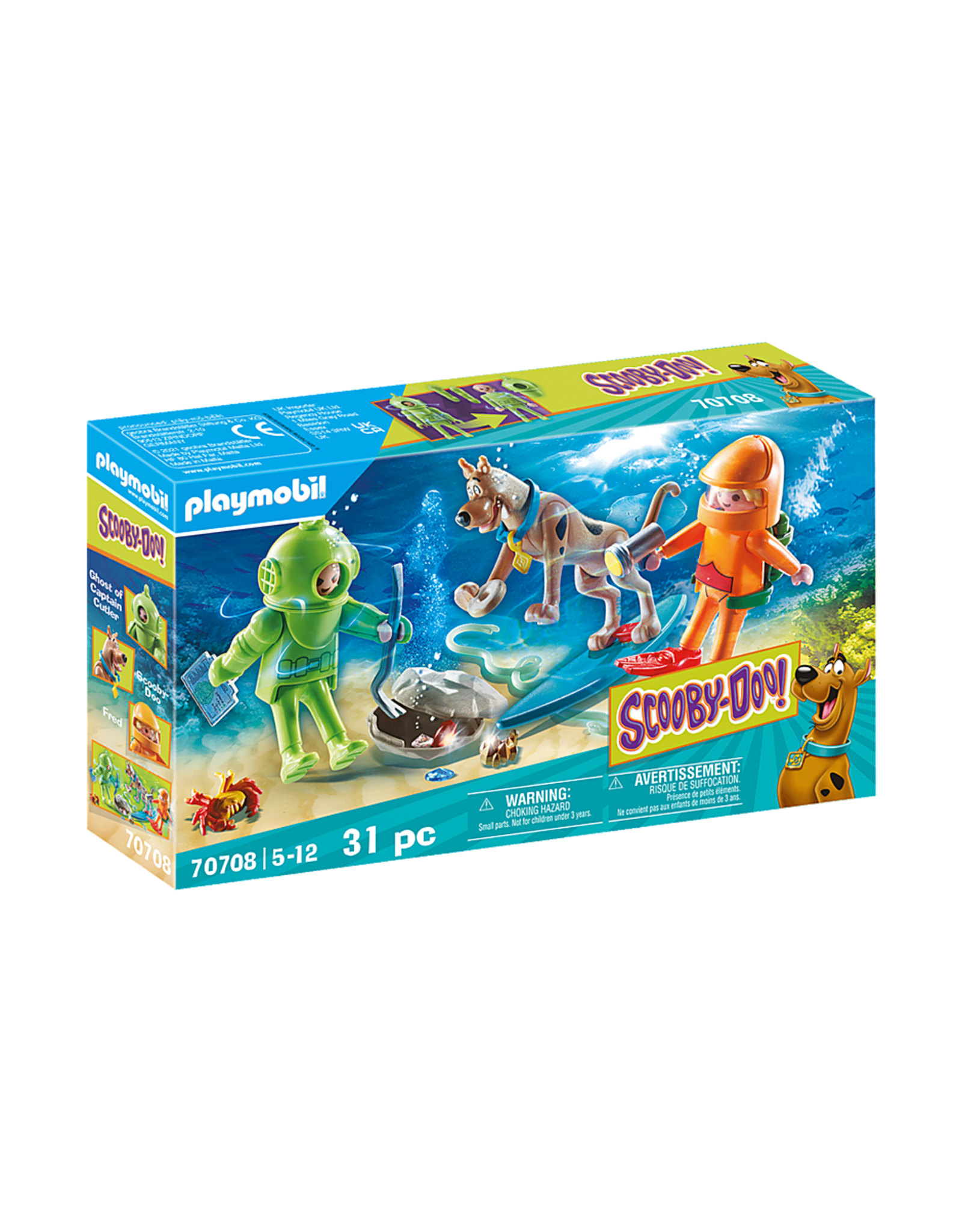 Playmobil Scooby-Doo! Adventure With Ghost Diver